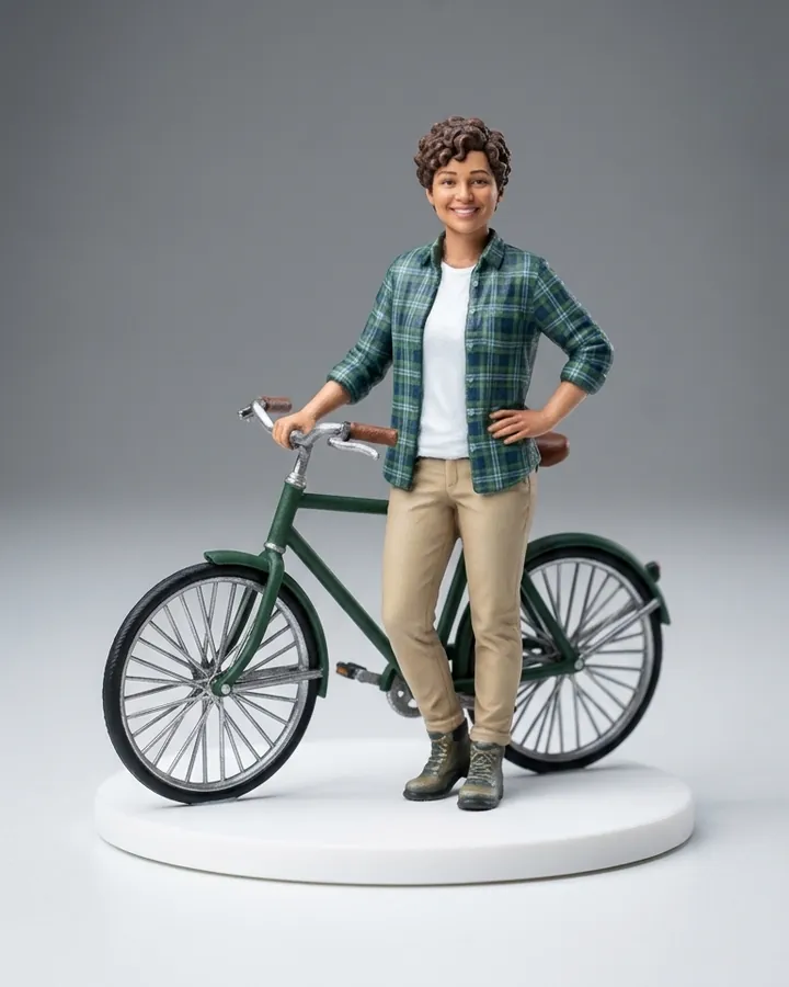A figurine in the Original style, true to life